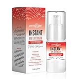 Dermaxgen Rapid Reduction Eye Cream - Eye Cream Anti Aging Treatment for Dark Circles - Instant Under Eye Cream - Advanced Peptide Skin Tightening Formula - Instantly Removes Puffiness Wrinkles 20ml