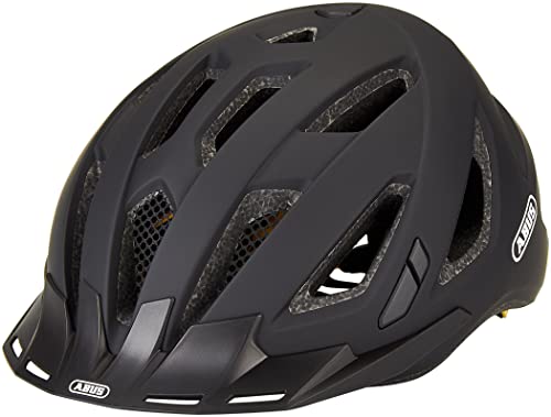 ABUS Stadthelm Urban-I 3.0 MIPS - Fahrradhelm mit Rücklicht, Schirm und...
