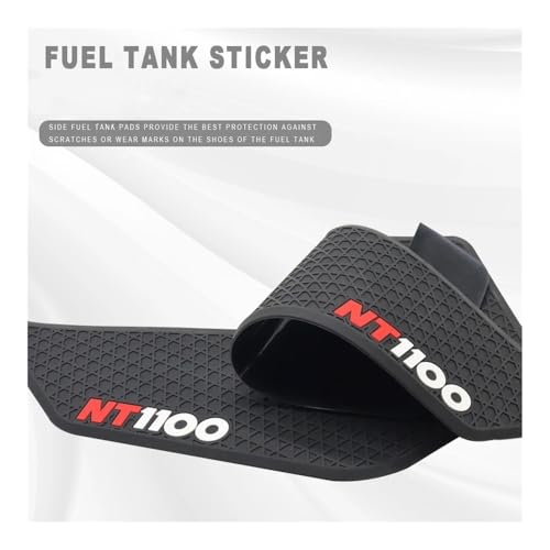 Réservoir moto NT 1100 rayé ? Solution autocollants antidérapants - 6