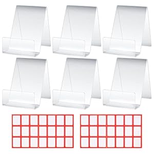 Piankeke 6 Clear Acrylic Cookbook Holders 1127-lcl-p463