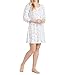 Carole Hochman Women's 3/4 Sleeve Novelty Print Sleepshirt