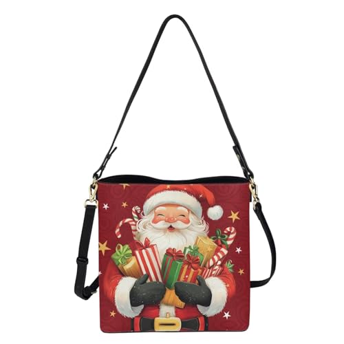 HUGS IDEA Hoho Bag for Women Crossbody Purse Leather Handbags Laides Shoulder Bags3