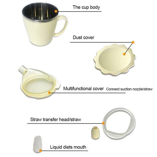 HOMECRAFT Shatterproof Beaker For Elderly & Adults Clear Mug With Lid – 400ml – Lightweight, Non-Spill Drinking Cup For Weak Grip – Daily Living Aid, Ideal Sippy Cup Alternative - View #11