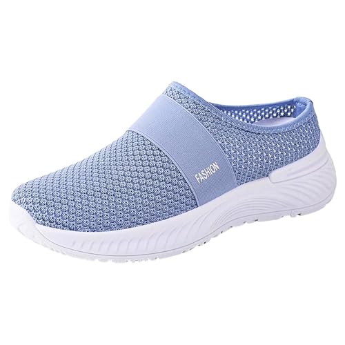 Baskets à enfiler pour femme tricotée pour pieds larges en 40 - 4