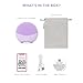 FOREO LUNA 4 mini Face Cleansing Brush & Massager - Premium Face Care -Enhances Absorption - Simple Skin Care Tools - For All Skin Types- Lavender