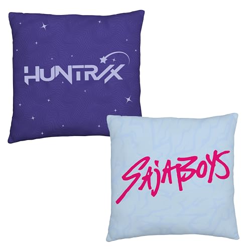 Coussin K Pop Demon Hunters ultra doux et réversible avec motif Huntrix - 2