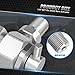 NICECNC No Loss Air Chuck for Nitrogen Shock Valve 1/8 NPT Compatible with UTV, ATV, Car or Motorcycle Shocks & Struts with a Schrader Tire Stem Filling Valve.