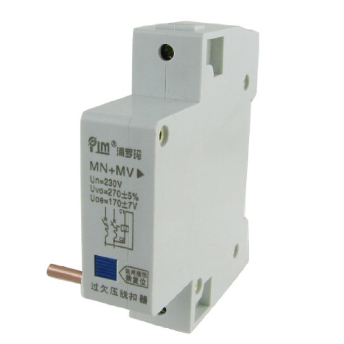 Mini disjoncteur DZ47 MCB 230V AC avec déclencheur MV MN