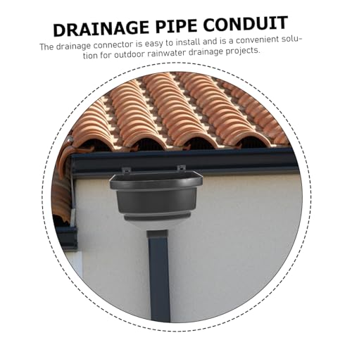 Connecteur d'eau pluviale PVC pour collecteur fiable
