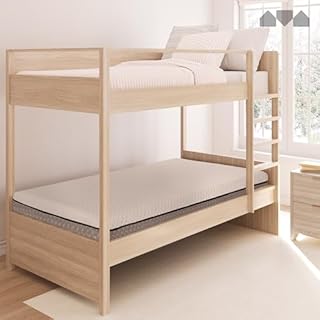 Milliard 5 in. Deluxe Memory Foam Mattress Cot, Dual-Sided - for Bunk Bed, Daybed, Trundle or Folding Bed Replacement (73.5"x31"x5")