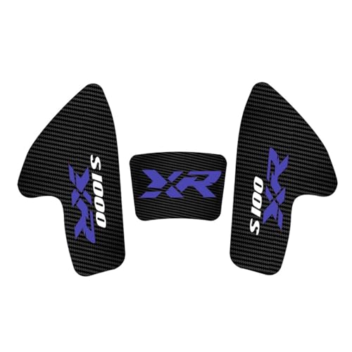 Traction Pads S1000XR Autocollant Antidérapant Genou Réservoir Moto Bleu