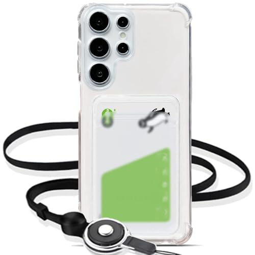 GOKIGIOD �K�p Galaxy S26 Ultra SC-53G �P�[�X �N���A �y �X�g���b�v 2�{�t���z �w�ʃJ�[�h���[ �M�����N�V�[S26�E���g�� SCG37 �X�}�z�P�[�X ���� ���^ �y�� GalaxyS26Ultra �N���A�P�[�X �J�o�[ 