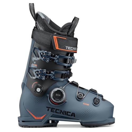 Tecnica Mach BOA HV 120 All Mountain/Sport Performance Men's Downhill Ski Boot (Dark Avio, 26.5)