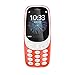 Produktbild Nokia 3310 2G Mobiltelefon (2,4 Zoll Farbdisplay, 2MP Kamera, Bluetooth, Radio, MP3 Player, Dual Sim) warm red