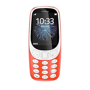Nokia 3310 Retro Dual SIM Rot, Orange