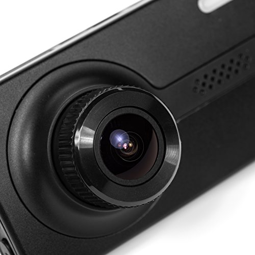 Black Box X1S GPS Dash Camera - Full HD 1080P H.264 2.7" LCD - 170° Wide Angle 6G Glass Lens 1.7 Aperture, WDR Night Vision, SOS, G-Sensor, Motion Detection Car DVR Video Recorder & 16GB SD Card