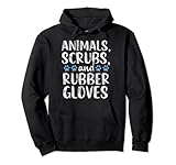 Veterinary Assistant Cute Vet Tech Animal Lover Tee Women Pullover Hoodie