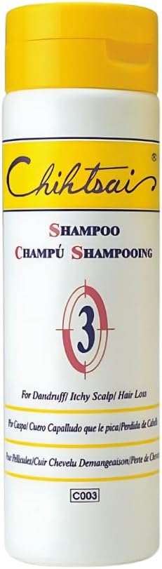 No.3 Shampoo for Hair Loss (8.3oz/250ml) - Eliminate dandruff & flakes, Smooths itchy scalp