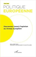Gouverner (avec) l'opinion au niveau européen 2343114943 Book Cover