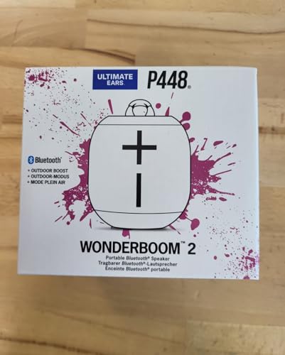 Ultimate Ears Logitech Wonderboom 2 Negro/Rosa Ultimate Ears Logitech Wonderboom 2 Negro/Rosa