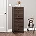 Prepac Astrid Tall Brown Dresser: 16.5