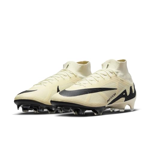 Nike Superfly 9 Elite Mercurial Dream Speed FG High-Top Soccer Cleats (DJ4977-700, Lemonade/Black) Size 7.52