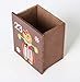BRUBAKER Reusable Wooden Advent Calendar to Fill - Gingerbread House with LED Lighting - DIY Christmas Calendar 10.31 x 17.72 x 2.17 inches