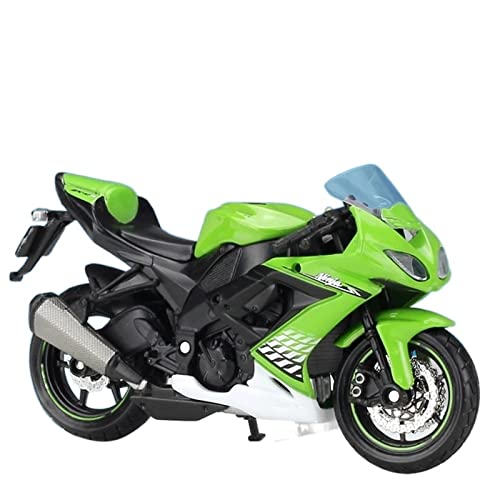 Modèle de moto de simulation Kawasaki ZX9R 1:18 alliage de métal jouet de collection
