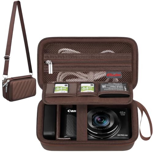 Image of Elonbo Camera Case for Canon PowerShot G7 X Mark III / G7 X Mark II / SX740
