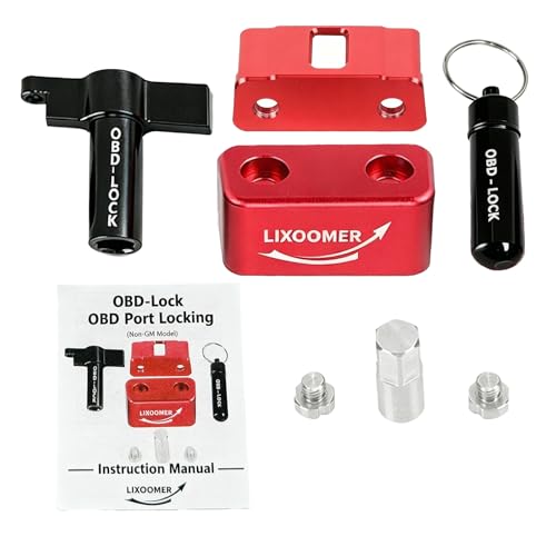 LIXOOMER OBD Port Lock - Protect Your Car from Theft. for Non-GM Models Only (Not Compatible with...