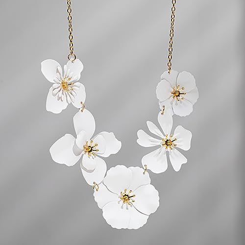 Bijoux épais à fleurs : Le cadeau idéal pour femmes et filles - 3
