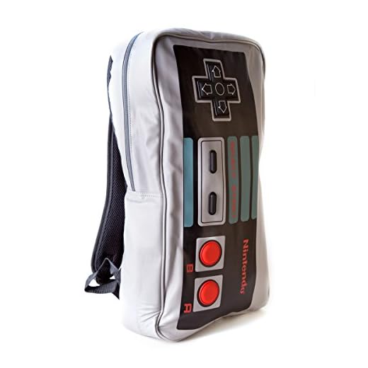 Nintendo Rucksack BIG NES Controller, grau
