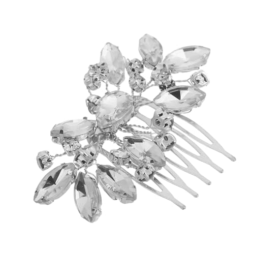 EPIGEIST 2個新娘用華やかなヘアコーム 結婚式用サイドヘアピース エレガン