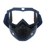 Para motocicleta: estilo moderno con ajuste excepcional y visión periférica, gafas protectoras