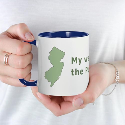 Taza de cerámica 11 oz CafePress Pulaski Skyway miniatura 5