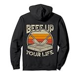 Beef Up Your Life Backprint Meat Pullover Hoodie