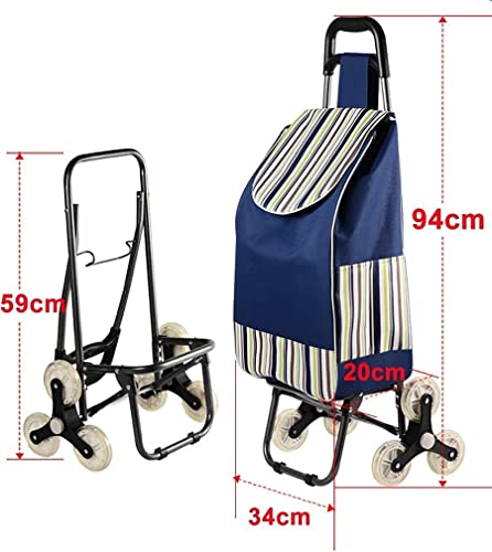 Einkaufstrolley Klappbar Faltbarer Einkaufswagen Einkaufswagen Faltbarer Einkaufswagen Leichter Einkaufswagen… – Bild 8