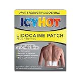 Icy Hot Lidocaine Patch Plus Menthol 5 ea (Pack of 3)