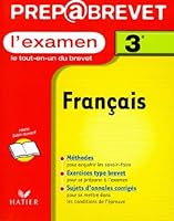 Prépa brevet français, 1999 2218729954 Book Cover