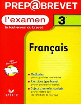 Paperback Prépa brevet français, 1999 Book