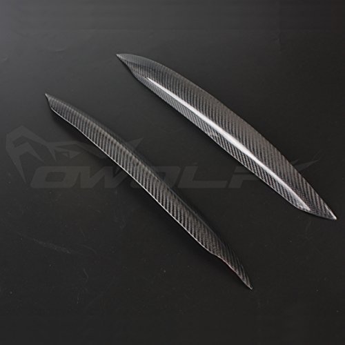 Palpebre per faro auto in fibra di carbonio