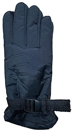 Image of Yacht & Smith Winter Ski Gloves Fleece Lined Adjustable Strap Water Resistant Men Woman Kids