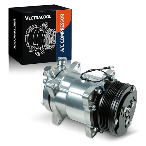 5H14 6PK Fit for Sanden 508 6PK Style Universal AC Compressor with Clutch SD7V14