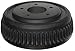 Raybestos 2572R Professional Grade Brake Drum