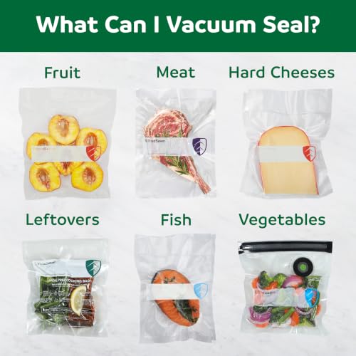 Image of FoodSaver Vacuum Sealer Rolls, 6 Pack 11 inch x 15' Rolls (90 Total Feet), BPA-Free Custom Size Storage Bags for Food, Sous Vide, and Meal Prep