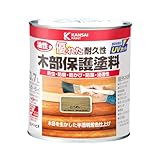 カンペハピオ ペンキ 塗料 油性 半透明カラー 木部保護 防虫 防腐 防かび 防藻 油性木部保護塗料 とうめい 0.7L 日本製 00237644001007