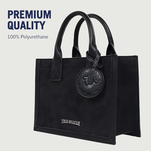 Bolso Tote de gamuza para mujer True Religion miniatura 5