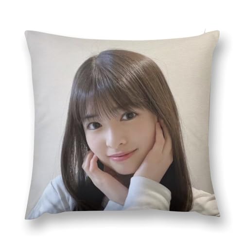 小川彩4 抱き枕カバー クッションカバー インテリア グズ い背当て飾り 座布団 置物 抱きまくら 12 "x12 "