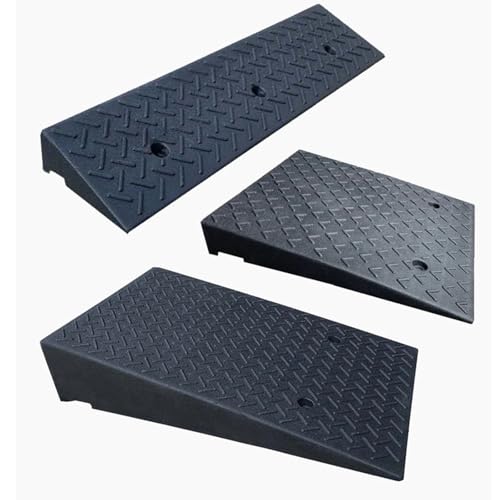 Rampa portátil de goma y plástico para acceso vehicular miniatura 3