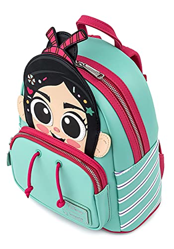 Loungefly Disney Wreck-It Ralph Vanellope Cosplay Womens Double Strap Shoulder Bag Purse3